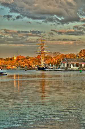 Tall Ship during Sunset
