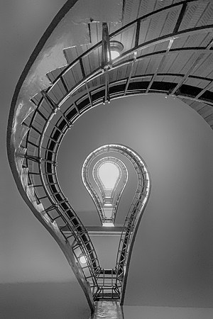 Light Bulb Stairwell