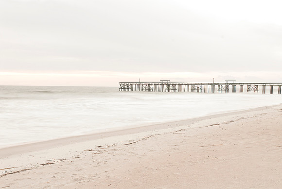 Foggy Sunrise on the Beach