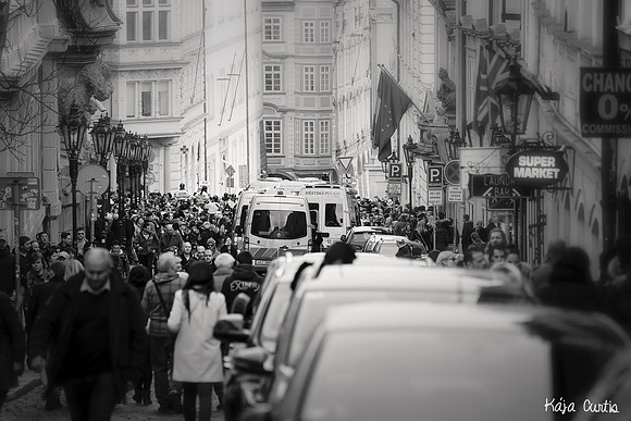 Anti Islam/Pro Refugee Demonstration in Czech Republic