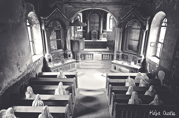 "Ghost Church" at Luková u Manětín