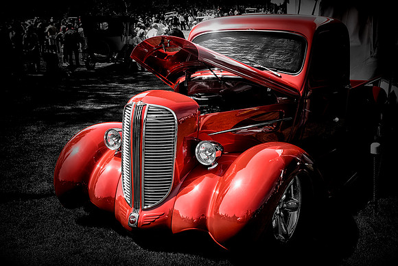 Vintage Red Truck